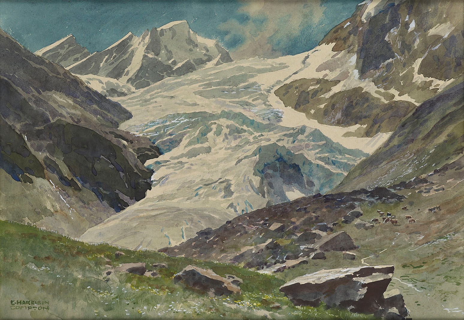 The Pitztal Glacier, Tyrol